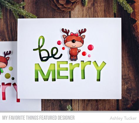 Reindeer Cards, Reindeer Card, Mft Cards, Holiday Stamping, Christmas Card Crafts, Mft Stamps, Be Merry, Love Stamps, Take Note