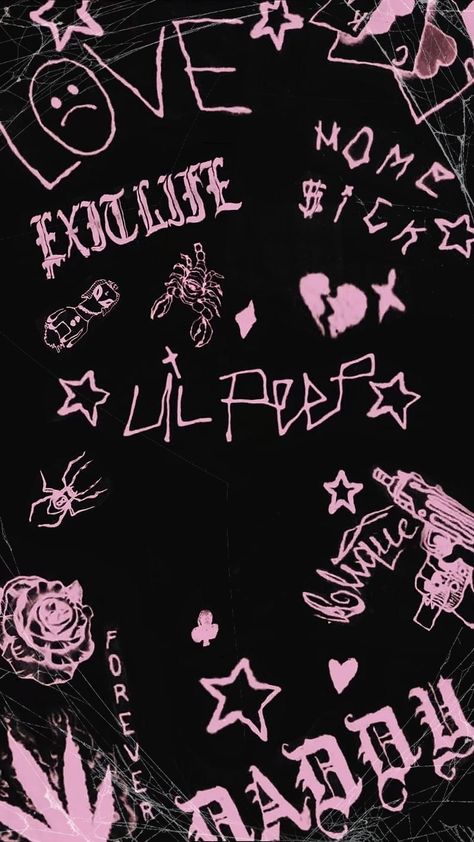 Aesthetic Wallpaper Lil Peep Wallpaper, Peep Wallpaper, Tablet Laptop, Iphone Wallpaper, Graffiti, Hello Kitty, Kitty, Wallpapers, Iphone