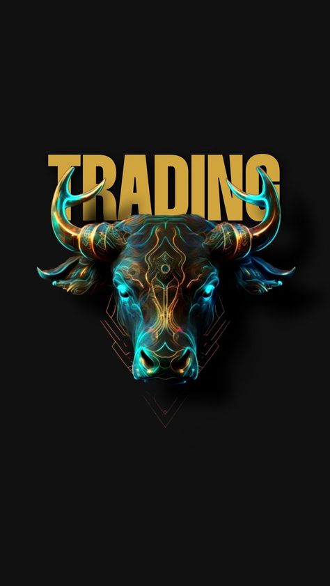 , Bullish And Bearish Logo, Stock Market Wallpaper Creative, Bear Vs Bull, Bulls Wallpaper, Rich Mindset, Financial Wisdom, Online Stock Trading, Hd Dark Wallpapers, Android Wallpaper Art