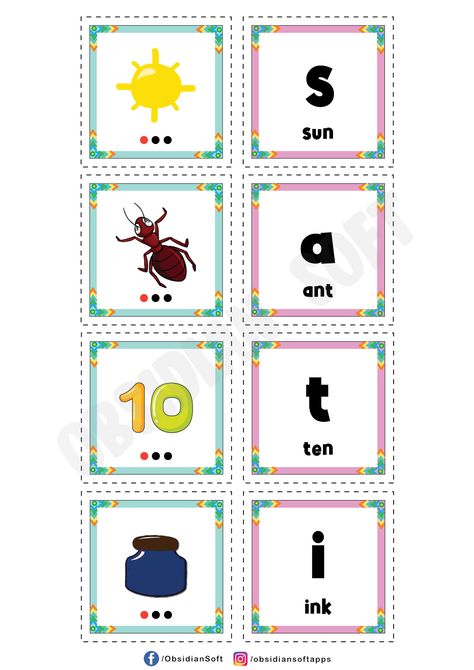 Jolly Phonics Printable Flashcards, Jolly Phonics Activities Worksheets, Jolly Phonics Flashcards, Phonics Order, Jolly Phonics Order, Jolly Phonics Printable, Alphabet With Pictures, Jolly Phonics Activities, Mental Maths