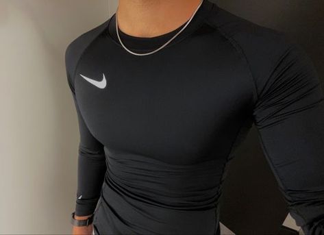 Nike Aesthetic Men, Nike Compression Shirt Men, Men In Compression Shirts, Compression Shirt Men Aesthetic, Adidas Aesthetic, Rave Outfits Men, Gym Shirts Mens, Buff Guys, Compression Shirt Men