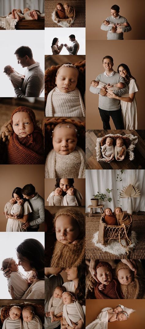 Photoshoot With Twins And Mom, Twin Studio Photoshoot, Twin Babies Photoshoot Ideas, Twin Baby Family Photos, Newborn Twins Photography With Parents, Twin Baby Photoshoot Ideas, Newborn Twin Photography With Parents, Mom And Twins Photography, Twins Photography