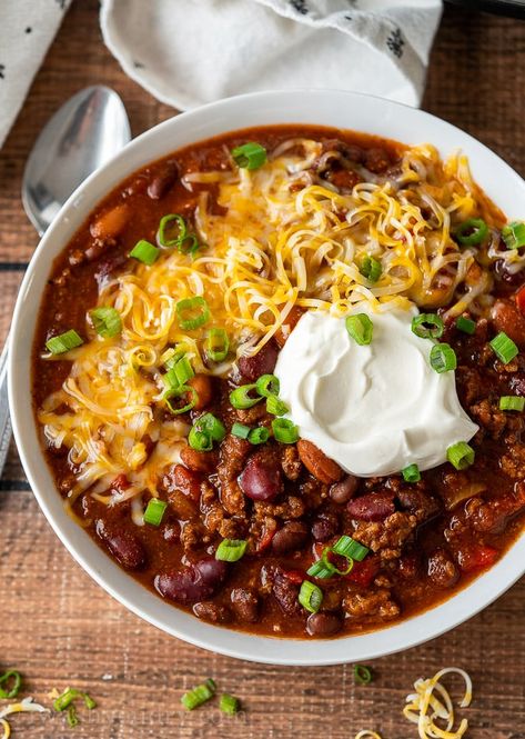 Instant Pot Chili Recipe Chili Recipe Beef, Chili Recipe Instant Pot, Easy Instant Pot Chili, Instant Pot Chili Recipe, Sweet Patato, Fall Chili, Instant Pot Chili, Beans And Tomatoes, How To Cook Chili