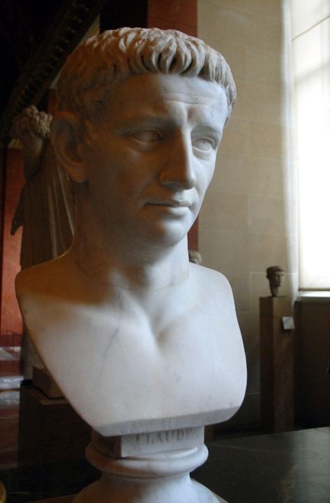 Rome Never Fell — myglyptothek: Emperor Claudius. From Malta.40s,... Louis Xiv, Malta, Rome, Statue, Sculpture, History