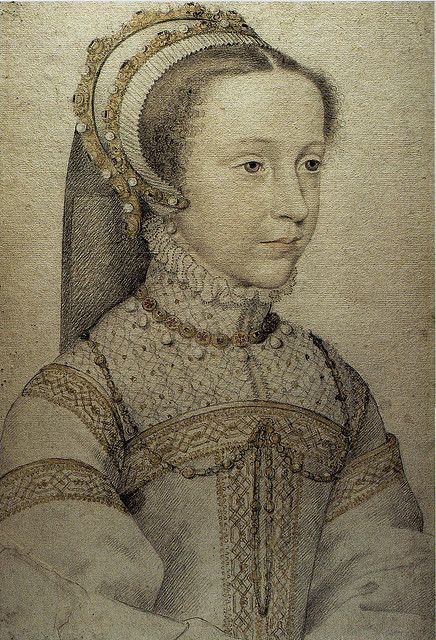 Mary Queen of Scots by François Clouet, wife of Francois II.  Needs attribution. No, really. Midevil History, Clouet Portraits, House Of Stuart, Marie Stuart, Queen Of Scots, Tudor Dynasty, Tudor Era, Tudor History, Mary Stuart