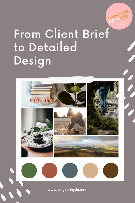 Full Room Design, Interior Design Brief, Interior Design Challenge, Design Process Steps, Client Brief, Home Transformation, Interior Design Process, Interior Design Concepts, Concept Board