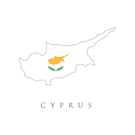 Country Flags Icons, Cyprus Flag, Drawn Map, Flag Icon, Detailed Illustration, Highlight Cover, Detailed Map, Holiday Books, Cyprus