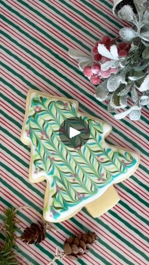 383K views · 991 reactions | I cannot get enough of this technique. Wet on wet with Royal Icing!!😍🥰 | Neurotic Mom Wet On Wet Decorated Cookies, Wet On Wet Cookie Decorating, Birthday Royal Icing Cookies, Wet On Wet Royal Icing, Christmas Sugar Cookie Designs, Frosting Designs, Royal Icing Ideas, Royal Frosting, White Xmas Tree