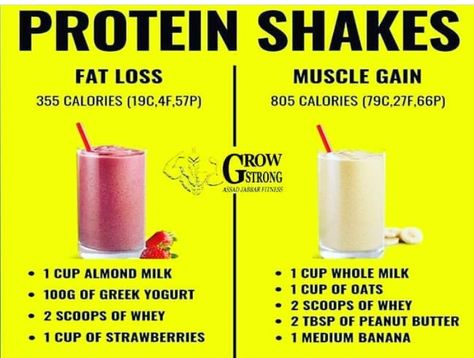 Protien Shake Recipes, Easy Protein Shakes, Homemade Protein Shakes, Protein Goals, Ktm 200, Food To Gain Muscle, Protein Shakes Recipes, Best Protein Shakes, Protein Shake Smoothie