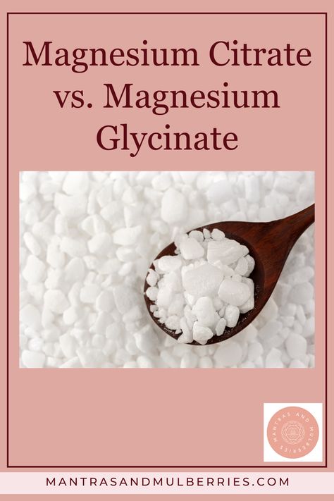 Magnesium is such a crucial mineral for our overall health! There are so many different forms of magnesium, but which one is better? Magnesium citrate and magnesium glycinate are both forms with their own unique benefits. This post goes over magnesium citrate vs. magnesium glycinate. Magnesium Oil Spray Benefits, Magnesium Citrate Benefits, Magnesium Glycinate Benefits, Transdermal Magnesium, Forms Of Magnesium, Nutritional Therapy Practitioner, Magnesium Flakes, Best Magnesium, Magnesium Oil Spray