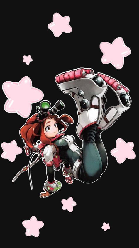 Uraraka my hero academia, wallpaper Uraraka Wallpaper, My Hero Academia Wallpaper, Hero Academia Wallpaper, Academia Wallpaper, Ochako Uraraka, Cute Anime Wallpaper, Cellphone Wallpaper, My Hero, Boku No Hero Academia