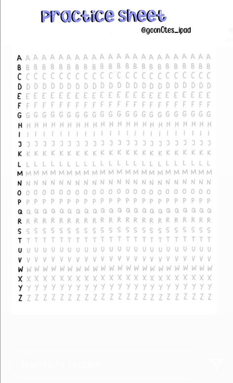 Pin en notes Handwriting Practice Uppercase, Goodnotes Handwriting Practice, Hand Writing Practice Free Printable, Handwriting Template, Handwriting Practice Paper, Hand Lettering Practice Sheets, Cute Handwriting, Handwriting Sheets, Handwriting Examples