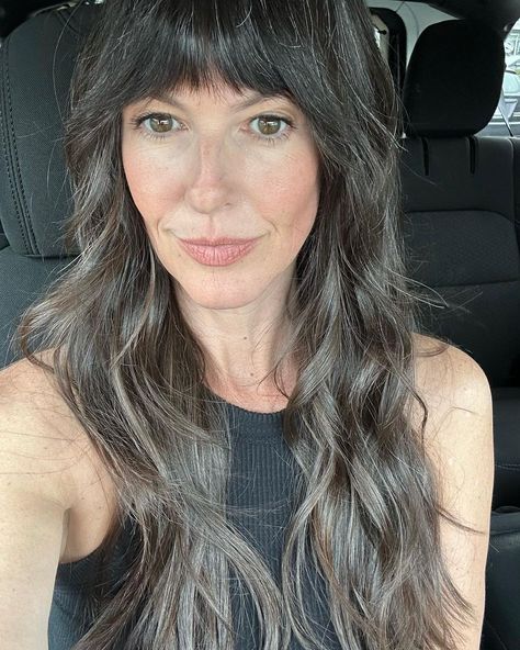 Sarah James (@whoorl) • Instagram photos and videos Hair Tease, Hairband Hairstyle, Shag Hair, Goldie Locks, Shag Cut, Sarah James, Work Hair, Haircut Inspo, Grey White Hair