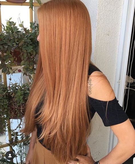 Brown To Blonde Ombre Hair, Light Copper Hair, Lagertha Hair, Pretty Red Hair, Copper Blonde Hair, Strawberry Blonde Hair Color, Brown Hair Looks, Ombre Hair Blonde, Jean Philippe