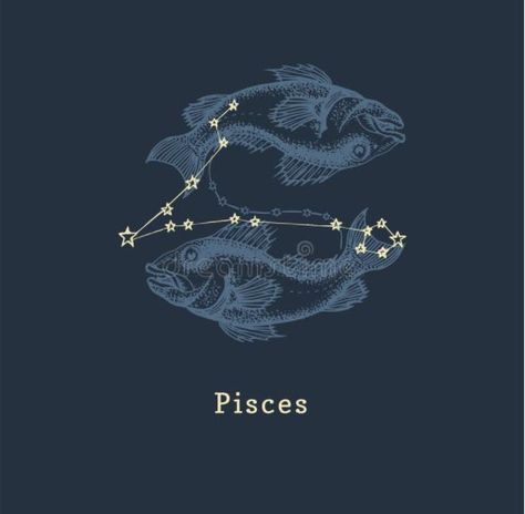 Zodiac Signs Wallpaper Pisces, Pisces Constellation Tattoo Stars, Pisces Constellation Wallpaper, Pisces Zodiac Constellation, Pisces Star Sign, Pisces Constellation, Constellation Art, Night Sky Painting, Star Illustration