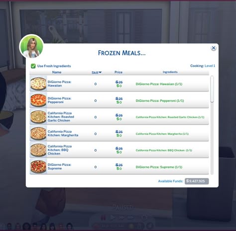 DiGiorno & California Pizza Kitchen Frozen Pizza Custom Recipe | Insimnia on Patreon Sims 4 Pizza Cc, Insimnia Sims 4 Food, Sims 4 Insimnia Eats, Sims 4 Fast Food Delivery Mod, Insimnia Eats Sims 4, Insimnia Eats 2.0 Sims 4, Sims 4 Air Fryer, Sims 4 Cooking Mod, Sims 4 Recipes