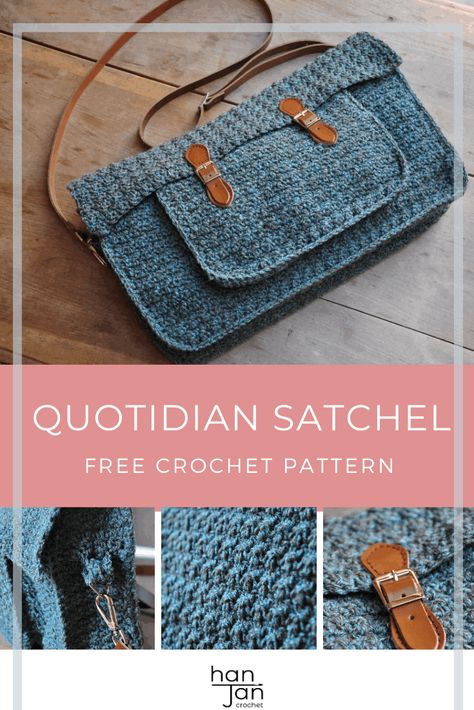 Free Crochet Messenger Bag Patterns, Crochet Messenger Bag Pattern, Messenger Bag Pattern, Summer Crochet Patterns Free, Crochet Messenger Bag, Messenger Bag Patterns, Tote Crochet, Crochet Wallet, Crochet Shoulder Bags