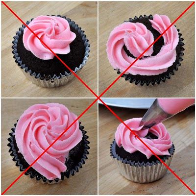 Cupcake Swirl, Diy Dessert, Cakes To Make, Frosting Techniques, Cupcake Decorating Tips, How To Make Frosting, Rustic Wedding Decorations, Frosting Tips, Icing Tips