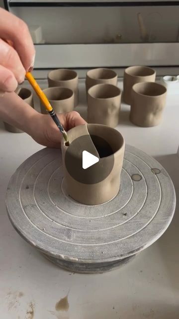 Ceramics Videos on Instagram: "Sheep handbuilt pottery mug 🐑 by @pol.ceramic" Ceramics Videos, Handbuilt Pottery, Pottery Mug, Pottery Mugs, Sheep, Rap, Mug, Ceramics, Building