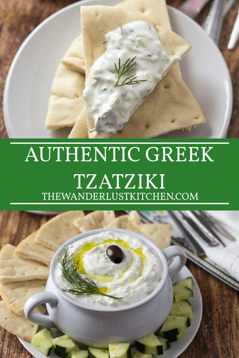 I learned how to make this Tzatziki Sauce Recipe while I was visiting Athens – everyone who tries it tells me that it’s the authentic tzatziki recipe they were looking for and it only takes 15 minutes! Authentic Tzatziki Sauce Recipe, Taziki Sauce, Greek Tzatziki Sauce, Greek Tzatziki, Tzatziki Recipe, Tzatziki Sauce Recipe, Greek Recipes Authentic, Greek Appetizers, Homemade Tzatziki Sauce