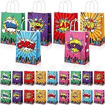 Classroom Family, Treat Gift, Superhero Party, Party Paper, Favor Bag, Party Favor Bags, Candy Bags, Comic Heroes, Party Bags