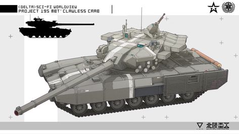 "195 Future Main Battle Tank Project" by 彩票哥 Fantasy Tank, Tanks Modern, Future Tank, Sci Fi Tank, Military Tank, Main Battle Tank, Armoured Personnel Carrier, Military Armor, Military Design