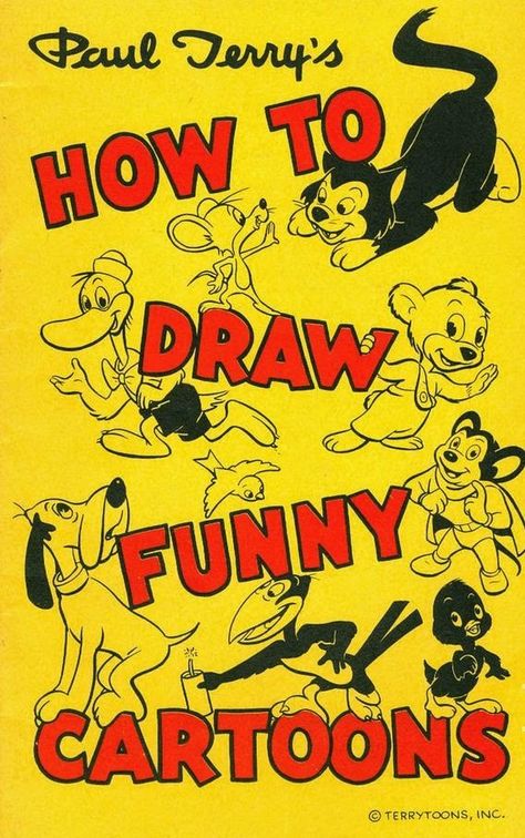 D R E W • F R I E D M A N: How I Learned... How To Draw Old Cartoon Style, 1930s Cartoons Style, 50s Cartoon Style Vintage Illustrations, How To Draw 1930s Cartoons, Newspaper Cartoons Illustrations, 60s Cartoons, History Cartoon, Cartoon Tutorial, 1930s Cartoons