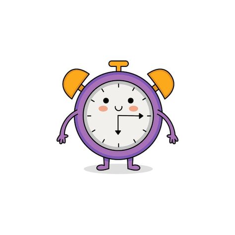 Cute alarm clock cartoon character | Premium Vector #Freepik #vector #clock-doodle #cartoon-doodle #doodle-character #hand-drawn-doodle Clock Doodle, Alarm Clock Cartoon, Clock Character, Cute Alarm Clock, Clock Drawings, Cute Clock, Hand Doodles, Cartoon Images, Cartoon Character