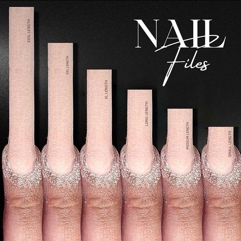 Nail length chart🫶🏽 @nail.f1les Nails Length Chart, Nail Length Chart, Nail Length, Makeup Routine, Acrylic Nails, Nails, Makeup, Quick Saves, Make Up