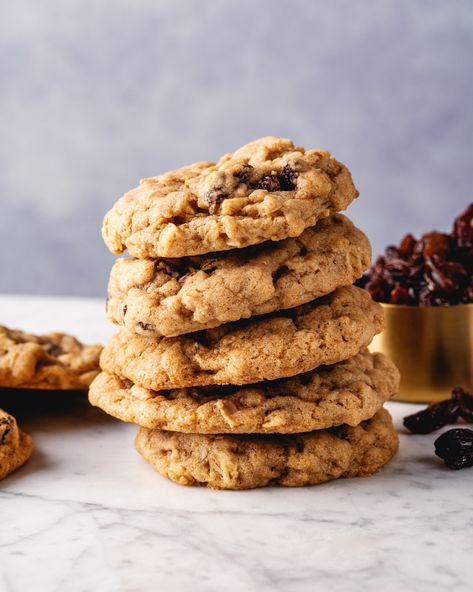 These vegan oatmeal raisin cookies are beyond delicious—soft, chewy, and infused with comforting cinnamon! They're easy to make and please any type of eater (or are perfect if you're out of eggs). Of all our vegan cookies, this recipe is a favorite! #vegancookies #veganoatmealcookies #veganoatmealraisincookies #vegandessert #vegancookie #oatmealcookies Vegan Oatmeal Raisin Cookies, Vegan Oatmeal Cookies, Cold Dip Recipes, Best Fish Recipes, Vegan Oatmeal, Vegan Salad Recipes, Best Gluten Free Recipes, Best Vegetarian Recipes, Winter Desserts