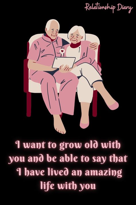 #relationshipquotes #lovequotes #relationshipquotesforhim #lovelife #couplegoals #lovetexts#lovequotesforher #relationshipadvice #relationshipstatus Grow Old With You Quotes, I Want To Grow Old With You, Letter For Him, Together Quotes, Distance Relationship Quotes, Reflection Quotes, Growing Old Together, Messages For Her, Cute Inspirational Quotes