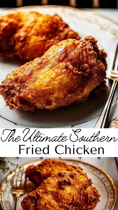 Southern Comfort Food Dinners, Best Southern Fried Chicken, Southern Fried Chicken Recipe, Fried Chicken Recipe Southern, Fried Chicken Tenders, Making Fried Chicken, Fried Chicken Recipe, Fall Comfort Food, Southern Fried Chicken