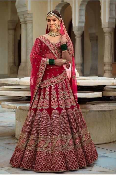 MARRIAGE SERIES #BOOK 1 Anika Ahuja has everything but Family's love… #romance #Romance #amreading #books #wattpad Indian Bridal Wear Red, Pink Bridal Lehenga, Orang India, Sabyasachi Bridal, Bridal Lehenga Designs, Latest Bridal Lehenga, Sabyasachi Lehenga, Nikkah Dress, Wedding Lehenga Designs