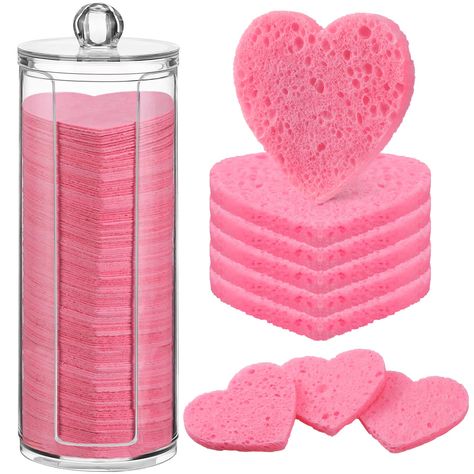 Heart Shape Face, Shape Face, Makeup Starter Kit, Exfoliating Sponge, Face Sponge, Natural Sponge, Facial Sponges, Washing Face, Sephora Skin Care