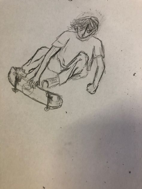 Skater Drawings Aesthetic, Skater Sketch Drawings, Skater Art Drawing, Skater Doodles, Skater Sketch, Skater Drawing, Skateboard Drawing, Skater Boy Aesthetic, Skater Art