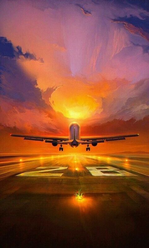 Painting Tricks, Airplane Painting, Airplane Drawing, Airplane Wall Art, Airplane Theme, Aircraft Painting, Airplane Art, Boat Art, Canvas Painting Landscape