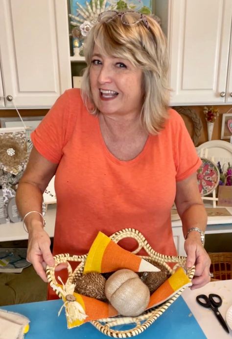 How to make adorable candy corn bowl fillers using a $3 candy corn garland from Dollar Tree Plus | In this video I will show you how to make adorable candy corn bowl fillers using a $3 candy corn garland from Dollar Tree Plus. . Hiedi Scott DiyDreaming... | By DiyDreaming Dollar Tree Candy Corn Garland, Candy Corn Garland, Corn Garland, Garland Ideas, Bowl Fillers, Fall Ideas, I Will Show You, Candy Corn, A Bowl