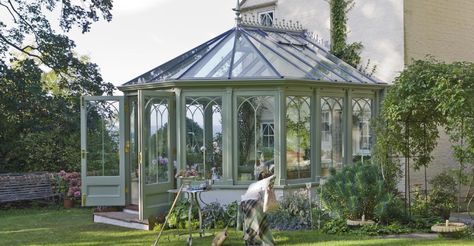 Glass House Garden, Abandoned Greenhouse, Victorian Conservatory, Victorian Greenhouse, Conservatory Greenhouse, Conservatory Design, Dome Greenhouse, West Facing Garden, Sunroom Designs