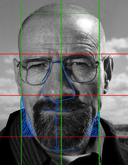 UNE MÉTHODE SIMPLE POUR DESSINER UN PORTRAIT RESSEMBLANT : DESSINER WALTER WHITE (1) | Apprendre à dessiner avec Dessin Création Model Vivant, Graphisme Design, Drawing Face Expressions, Modeling Techniques, Professional Tips, Walter White, Face Expressions, Fashion Images, Breaking Bad