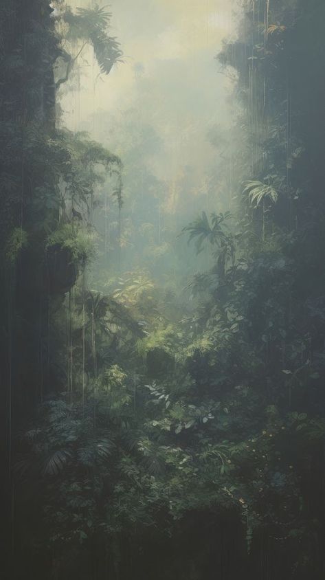 Dark Jungle, Background Banner, Mobile Wallpaper, Acrylic Paint, Banners, Instagram Story, Acrylic Painting, Forest, Paint