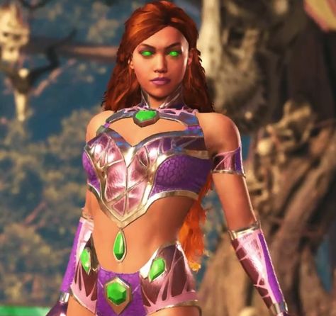 Injustice Starfire, Comic Starfire, Starfire Comics, Injustice 2, Comic Characters, Super Soldier, Anime Board, Marvel Women, Dc Comic