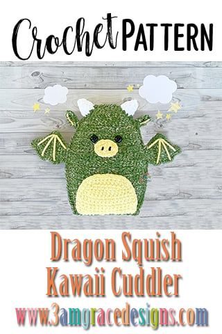 Amigurumi Free Pattern Character, Crochet Cuddler Free Pattern, Squish Crochet Pattern, Squish Crochet, Crochet Cuddlers, Crochet Cuddler, Dragon Crochet Pattern, Dragon Crochet, Novelty Pillows