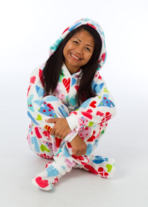 #onesie #hearts #valentines #snug #crazylove Onesies Adult, Cosy Outfit, Hearts Valentines, Crazy Love, Onesies, Kids Outfits, Valentines, Valentine's Day