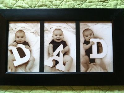 father's day gift. definitely doing this for my husband this year! Cadeau Parents, Fathers Day Ideas, Diy Father's Day, First Fathers Day Gifts, Diy Father's Day Gifts, Father's Day Ideas, Foto Baby, Father's Day Diy, Baby Photo Ideas