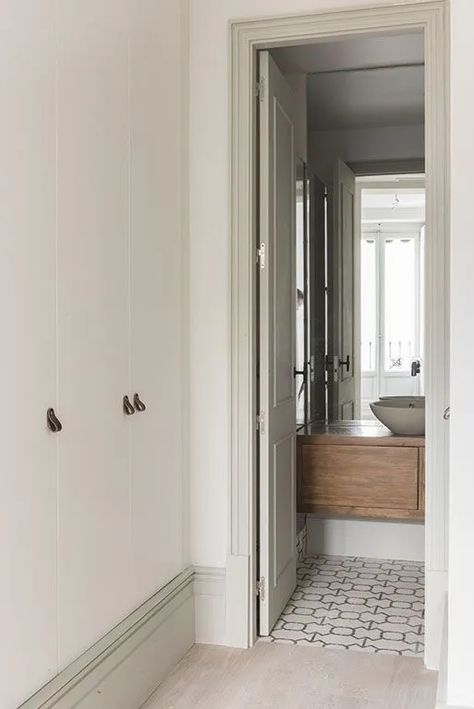 Gray Trim Inspiration and The Best Gray Paint Colors - Bethann Renee Best Gray Paint, Best Gray Paint Color, Attic Design, Attic Bathroom, Attic Renovation, Attic Storage, Attic Remodel, Grey Paint Colors, Bathroom Color