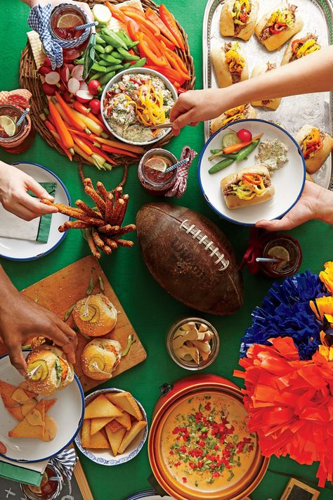 Gather around the appetizer table for these tasty dishes. Bean And Cheese Enchiladas, Bacon Wrapped Potatoes, Football Watch Party, Football Appetizers, Crispy Baked Chicken Wings, Sweet Potato Waffles, Superbowl Appetizers, Classic Appetizers, Appetizers For A Crowd