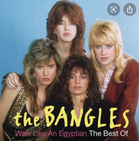 Walk Like An Egyptian The Bangles Band, Faith George Michael, Walk Like An Egyptian, Susanna Hoffs, Frankie Goes To Hollywood, Dance Decorations, Pat Benatar, 80's Music, Pop Playlist