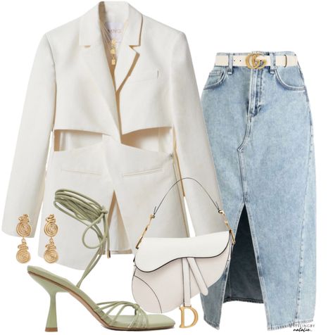 Outfit Ideas Night Out, Blazer Styling, Blazer Outfit Ideas, Maxi Pencil Skirt, Date Night Fashion, Structured Blazer, Classy Fits, Blazer Outfit, Spring Summer Trends