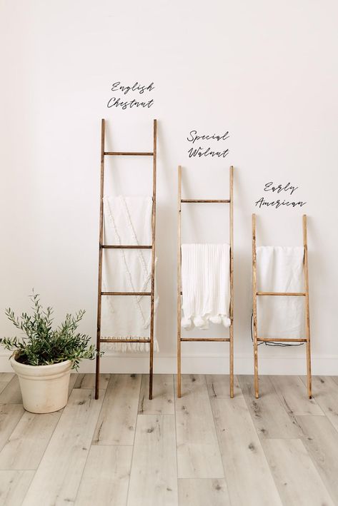 Modern Blanket Ladder, Ladder Blanket, Rustic Blanket Ladder, Decorative Ladder, Modern Blankets, Towel Ladder, Wood Ladder, Blanket Ladder, Towel Storage