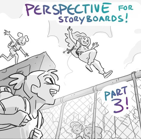 Bridget Underwood Perspective prt 3 Perspective Tutorial, Art Perspective, Storyboard Drawing, Storyboard Ideas, Comic Book Layout, Storyboard Illustration, Perspective Drawing Lessons, Comic Tutorial, How To Think